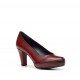 Zapatos Salón Mujer Dorking Blesa D5794 Sugar Burdeos