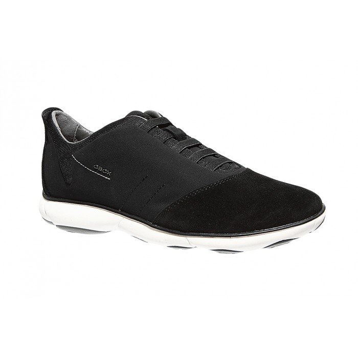 Deportivas hombre Geox U Nebula B ligeras y flexibles color negro.