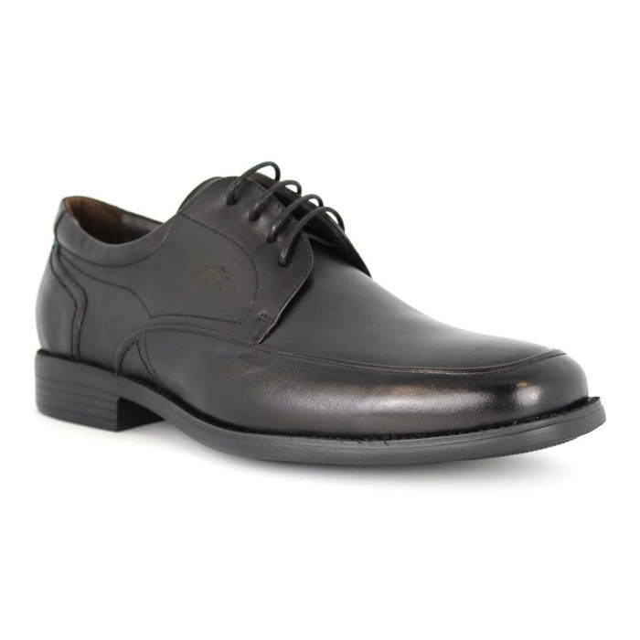 Zapatos de hombre Fluchos Rafael 7995 de piel Mallorca color negro.