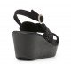 Sandalias Mujer 24 Hrs 24049 Negro