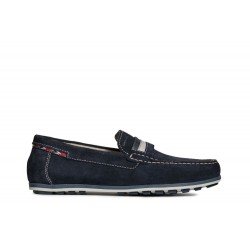 Zapatos Mocasines Hombre Geox U Mirvin  A Azul