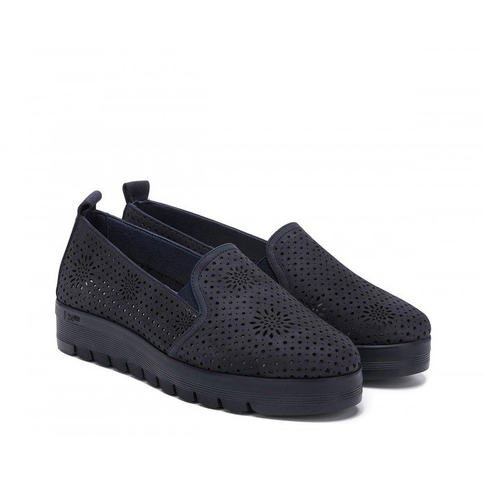 Zapatos Mocasines Mujer 24 Hrs 23567 Azul Marino