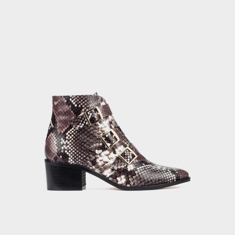 Botines de Mujer Martinelli Zinnia 1386-4506B color Morado Purpura.