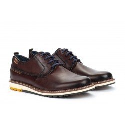 Zapatos Blucher Hombre Pikolinos Berna M8J-4314 Marrón