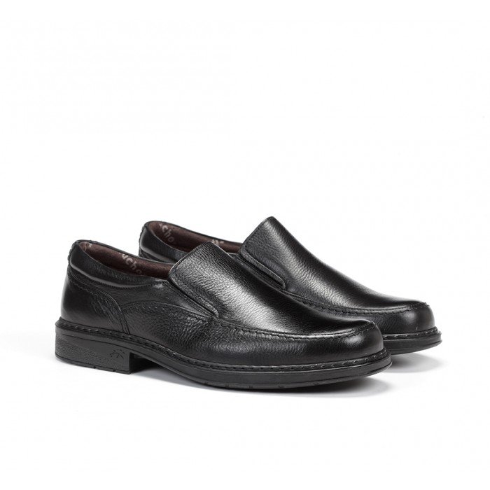 Zapatos Mocasines Hombre Fluchos Clipper 9578 Negro
