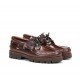 Zapatos Náuticos Hombre Fluchos Richfield F0046 Pull Marrón Castaño