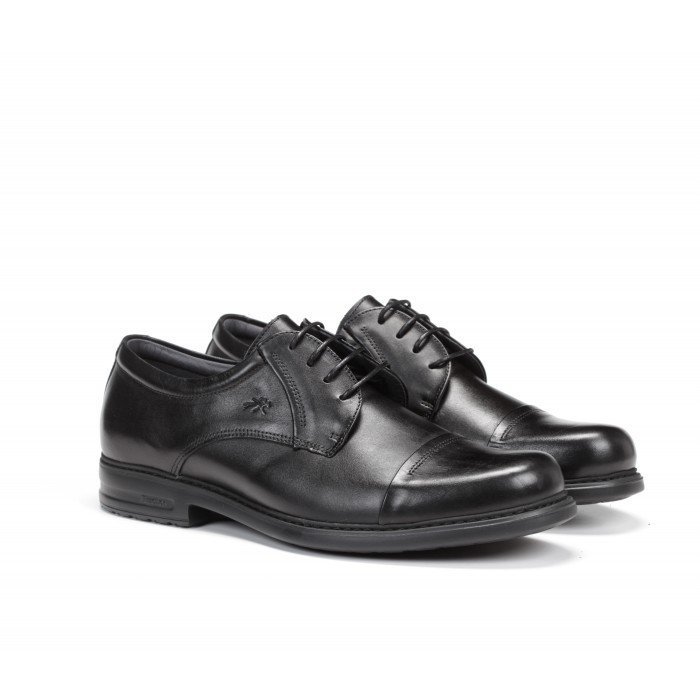 Zapatos Vestir Hombre Fluchos Simon 8468 Negro
