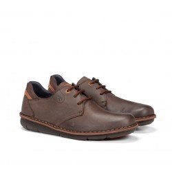 Zapatos Hombre Fluchos Alfa F0700 Marrón Castaño