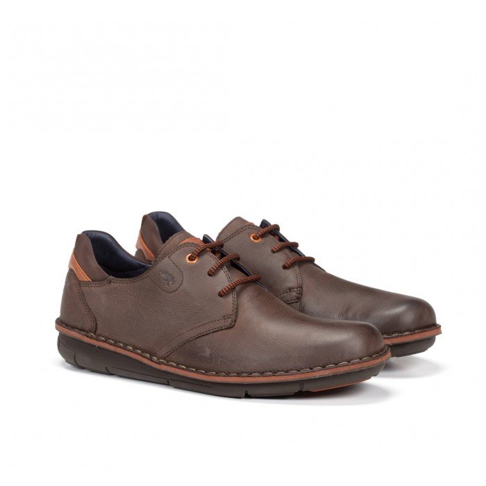 Zapatos Hombre Fluchos Alfa F0700 Marrón Castaño
