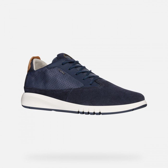 Zapatos Deportivos Hombre Geox U Aerantis A Azul