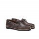 Zapatos Náuticos Hombre Fluchos Tanvi 156 Engrasado Marrón
