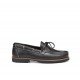 Zapatos Hombre Náuticos Fluchos Tanvi 156 Engrasado Negro