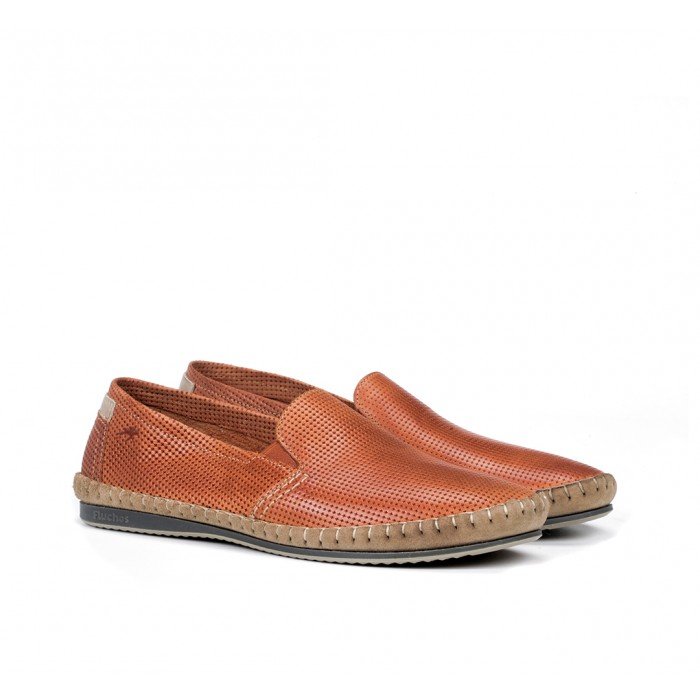 Zapatos de hombre Fluchos Bahamas 8674 Naranja Cotto.