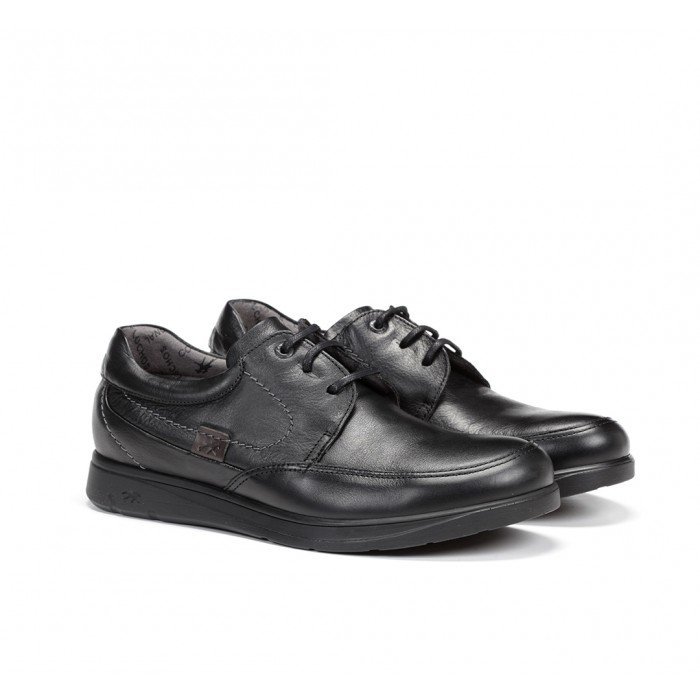 Zapatos Hombre Fluchos New Profesional F0050 Mallorca Sanotán Negro
