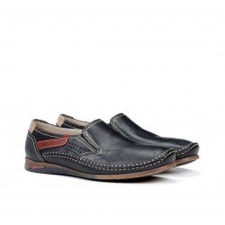 Zapatos Mocasines Hombre Fluchos Catamarán 8565 Azul Marino