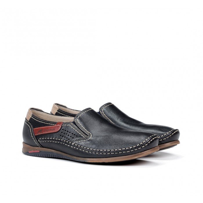 Zapatos Mocasines Hombre Fluchos Catamarán 8565 Azul Marino