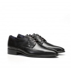 Zapatos Vestir Hombre Fluchos Cesar 9668 Negro