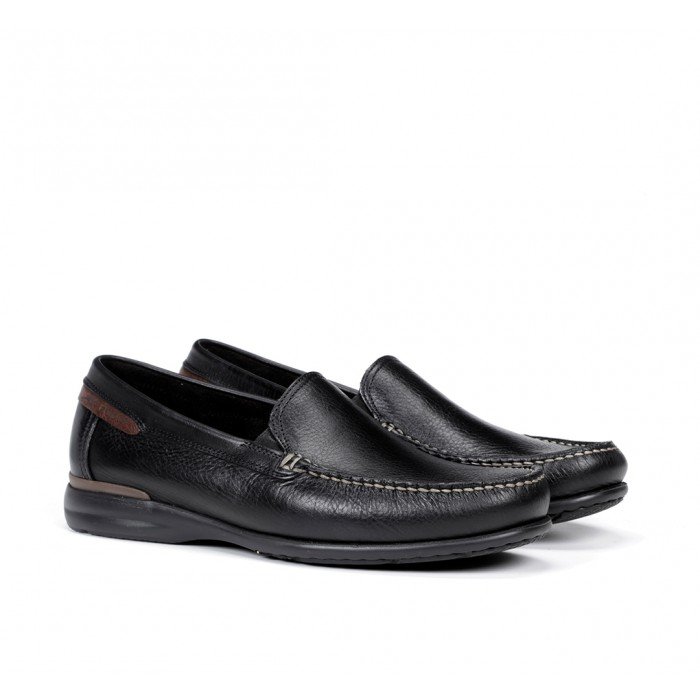 Zapatos Mocasines Hombre Fluchos Orion 8682 Negro
