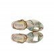 Sandalias Mujer Dorking Yap D8217 Platino 