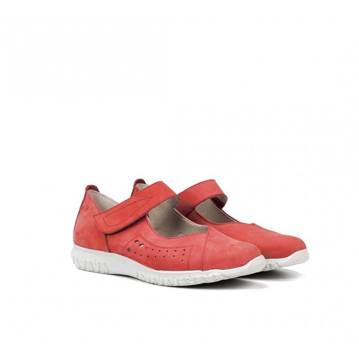 Zapatos Mujer Dorking Silver D8227 Rojo Kiss