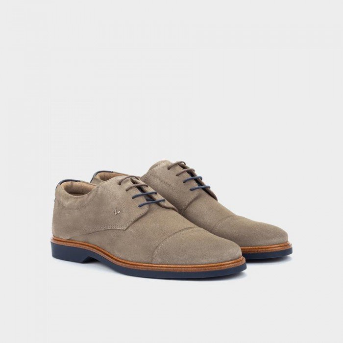 Zapatos Hombre Martinelli Lenny 1384-1697X Smoke / Grisoscuro