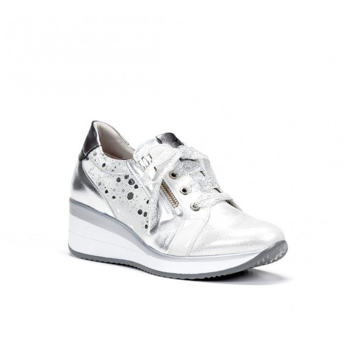 Deportivas Mujer Fluchos Plus F0429 Argento Plata 