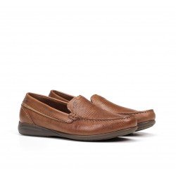 Zapatos mocasines Orion 8682 de piel Tornado cuero.