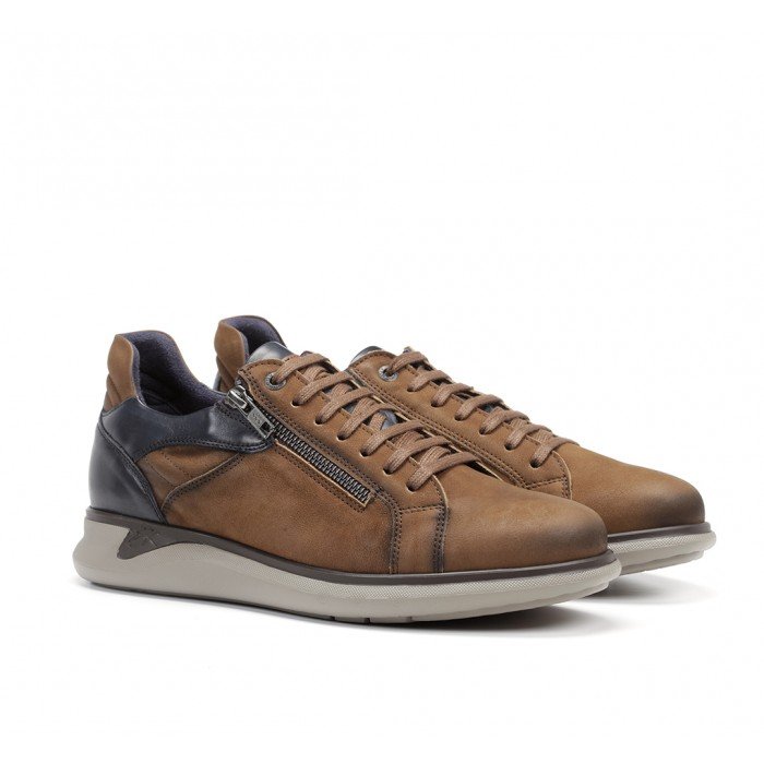 Zapatos Deportivos Hombre Fluchos Cooper F0964 Cuero