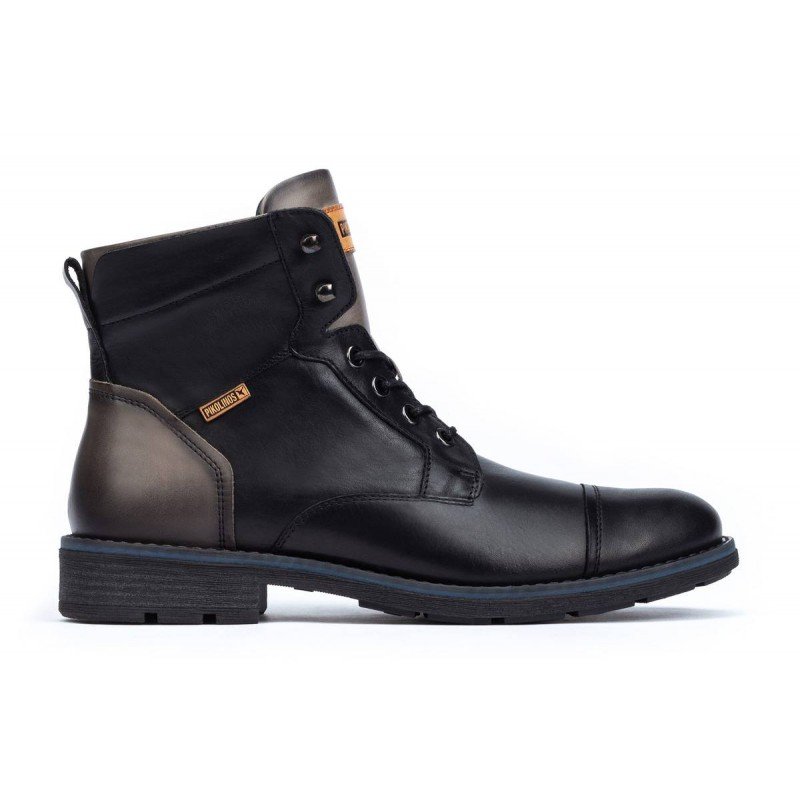Bottines Pikolinos York - Cuir Bovain, Style Classique - Homme