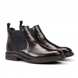 Botas Vestir Hombre Fluchos Belgas F0770 Café