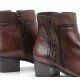 Botines Mujer Dorking Alegría D8271 Castaño