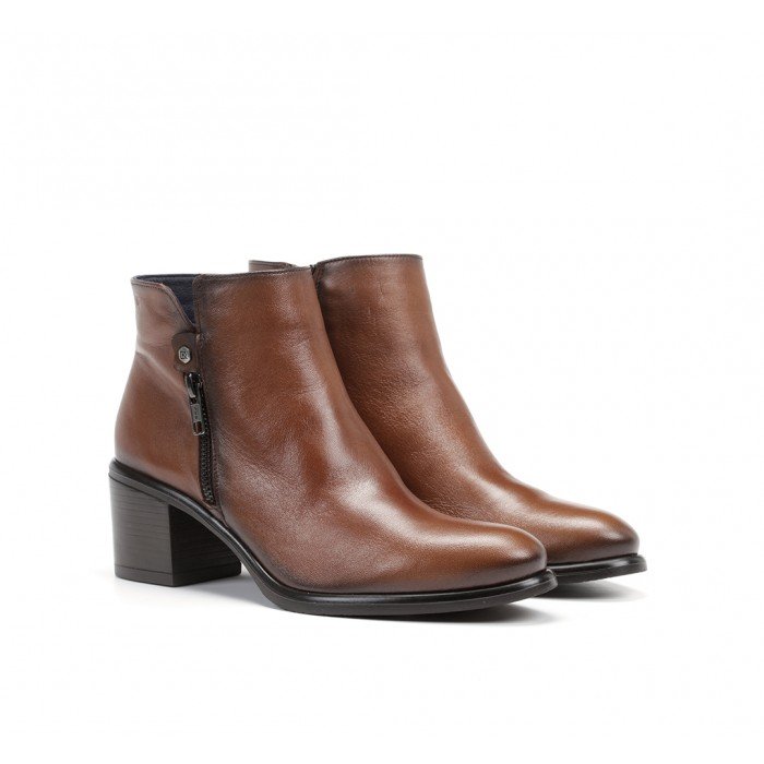 Botines Mujer Dorking Lexi D8357 Cuero