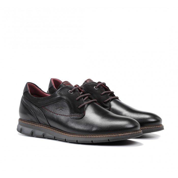 Zapatos Hombre Fluchos Kiro F0979 Negro