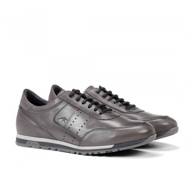 Zapatos deportivos de hombre Fluchos Sander F0931 habana color grafito