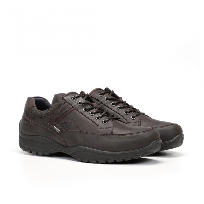 Zapatos Deportivos Hombre Fluchos Wolf F0918 Marrón Café