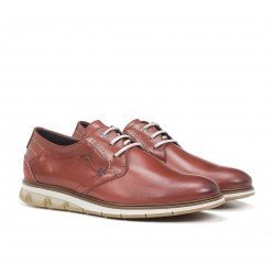 Zapatos Hombre Fluchos Kemp F0776 Rojo Terracota