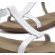 Sandalias Mujer Dorking Leyla D8567 Blanco
