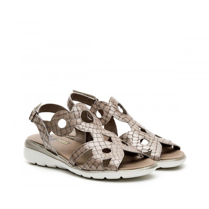 Sandalias Mujer 24 Hrs 24941 Taupe