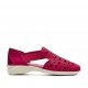 Sandalias Mujer 24 Hrs 24482 Rojo