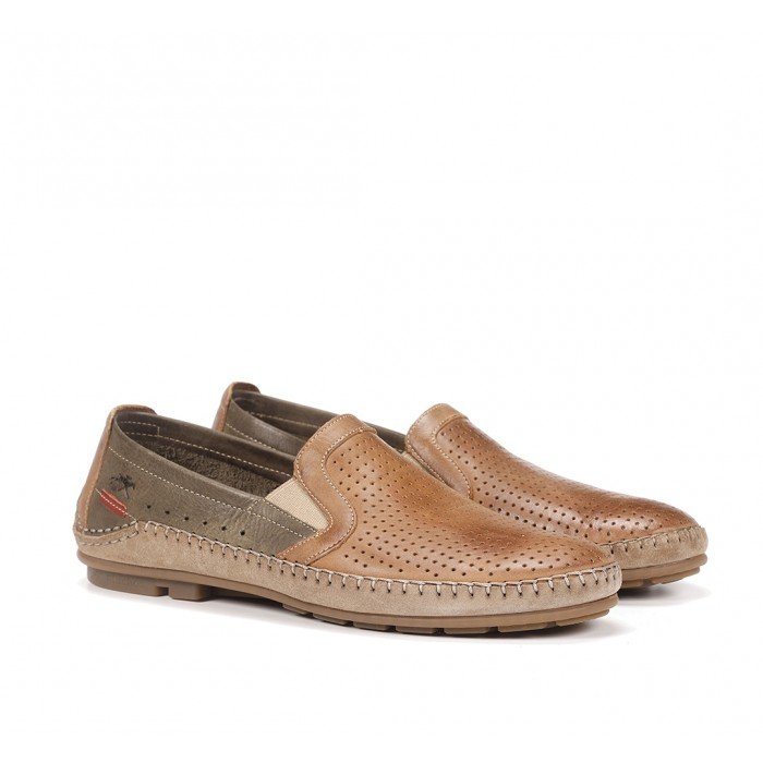 Mocasines Hombre Fluchos Dorian F1172 Cuero