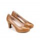 Zapatos Mujer Salón Dorking Blesa D5794 Cognac