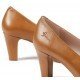 Zapatos Mujer Salón Dorking Blesa D5794 Cognac