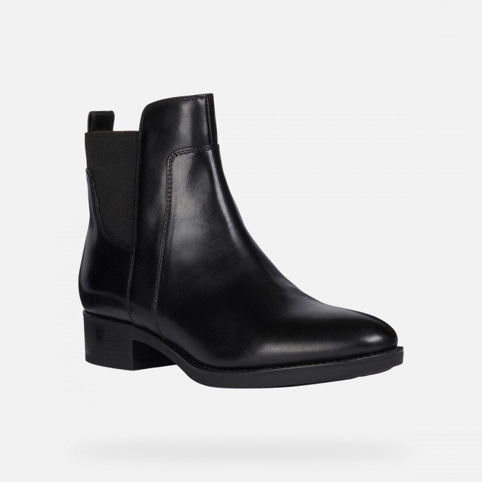 Botines Mujer Geox D Felicity G Negro