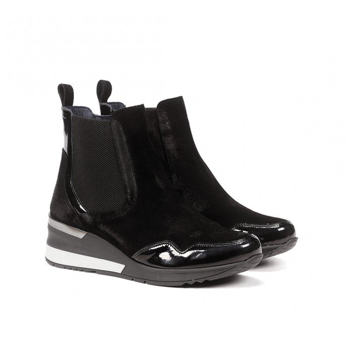 BOTINES MUJER - Botines cuña - Botines negros mujer