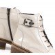 Botines Mujer Dorking Lucero D8686 Blanco Hielo