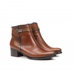 Botines Mujer Dorking Alegría D8583 Cuero