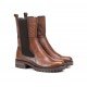 Botines Mujer Dorking Walking D8647 Cuero