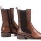 Botines Mujer Dorking Walking D8647 Cuero