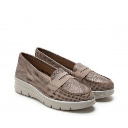 Mocasines Mujer 24 Hrs 24471 Taupe