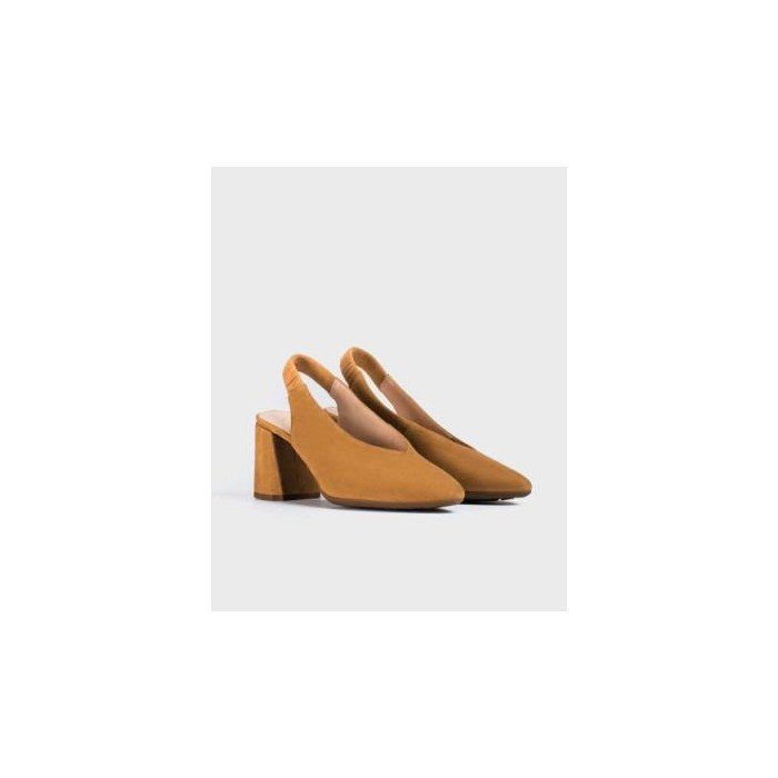 Zapatos Tacón Mujer Wonders L-9740 Sand